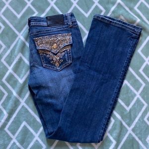 💎 Sz 29 Grace in LA Bootcut Western Jeans 💎